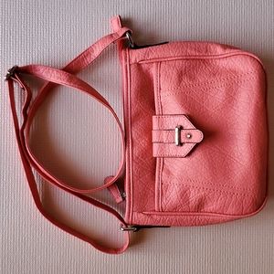 George Women's faux leather crossbody, adjustable crossbody strap